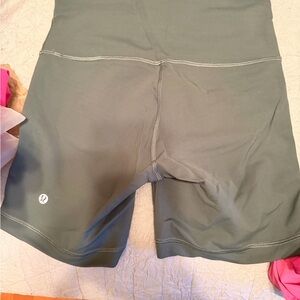lululemon athletica Dark Gray Bike Shorts